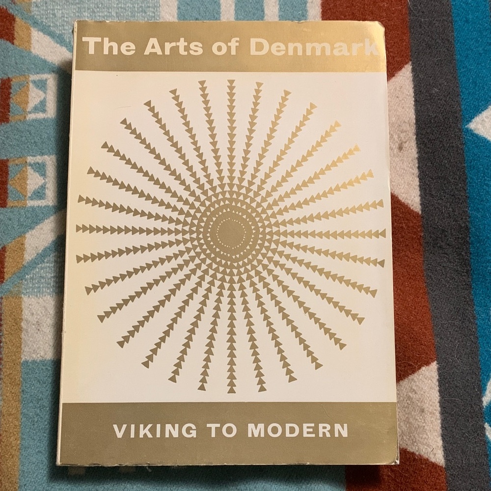 1961 soft cover exhibit catalog The Arts of Denmark: Viking to Modern